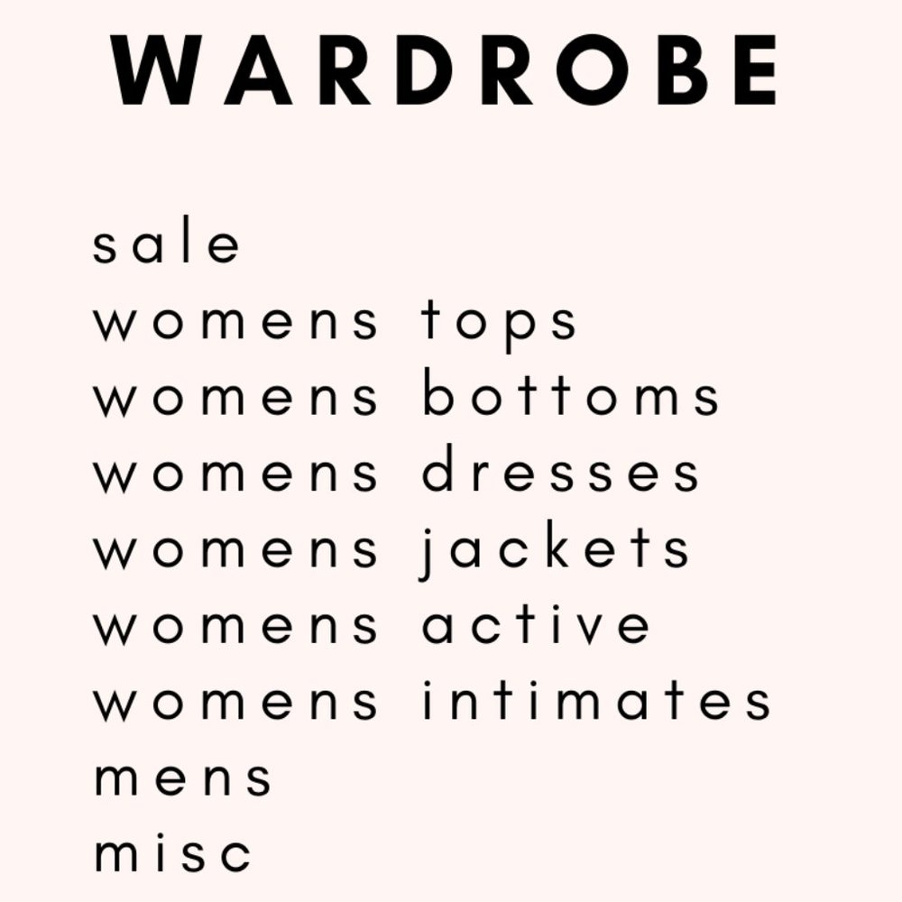Wardrobe